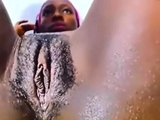 Sensational Black African Jerk Off Race To Cum